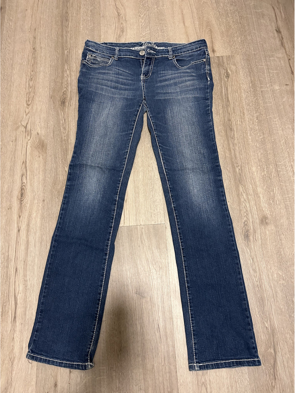 Vanity Y2k Curvy Bootcut Jeans 29W/35L Extra Long Inseam